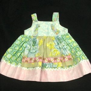 EUC Matilda Jane knot top, like new, 18 months